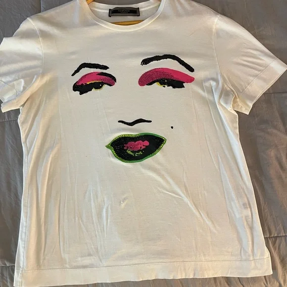 Versace | Tops | Marilyn Monroe Versace Shirt | Poshmark